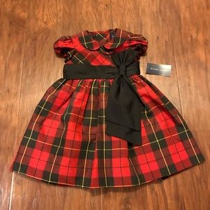Ralph Lauren plaid dress w/bloomerssz 12 mos